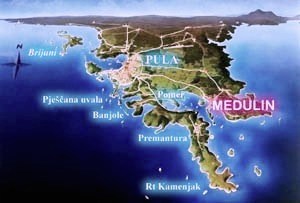 karta medulina Geografski smjestaj karta medulina